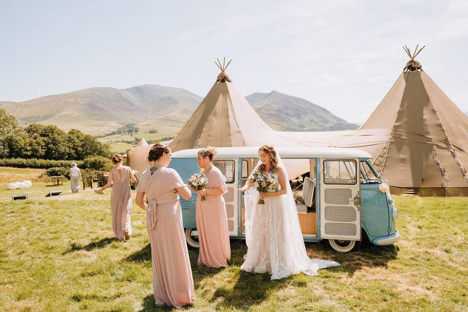 VW Wedding Campers