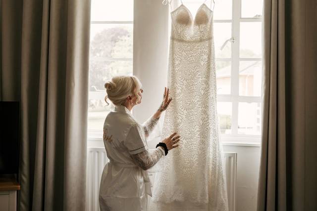 Soft bridal portrait