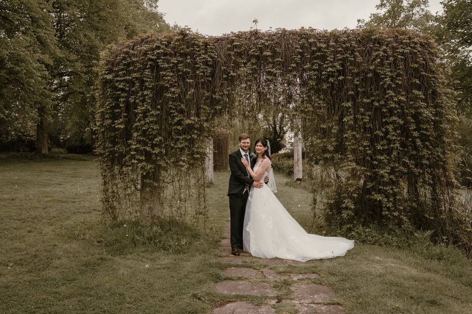 Natural couple portrait