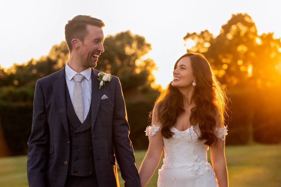 Sun set Wedding Pictures