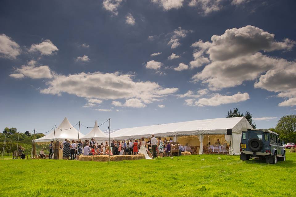 Marquee at wilkswood