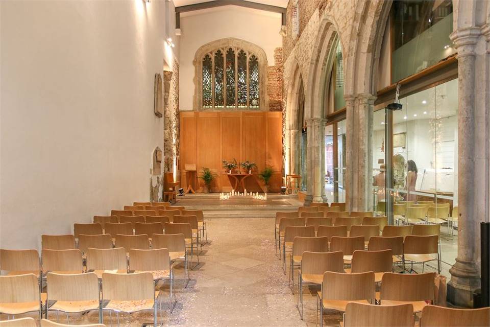 Seating in the Nave