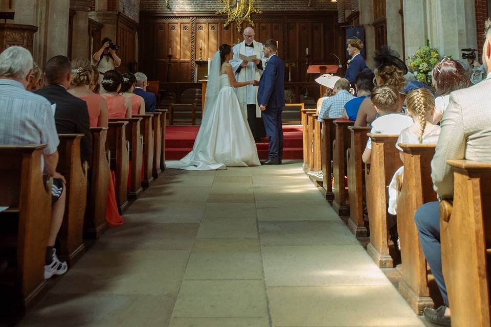 Portsmouth Church wedding