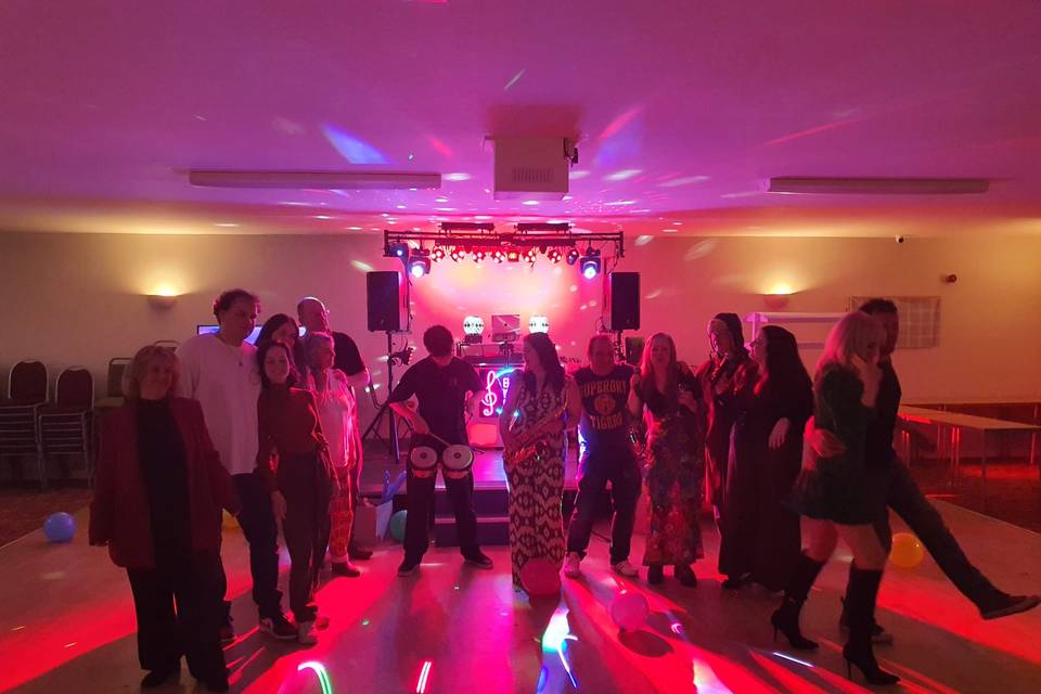 Sax, DJ and Singalong