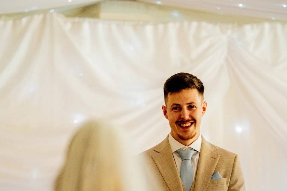Groom First look