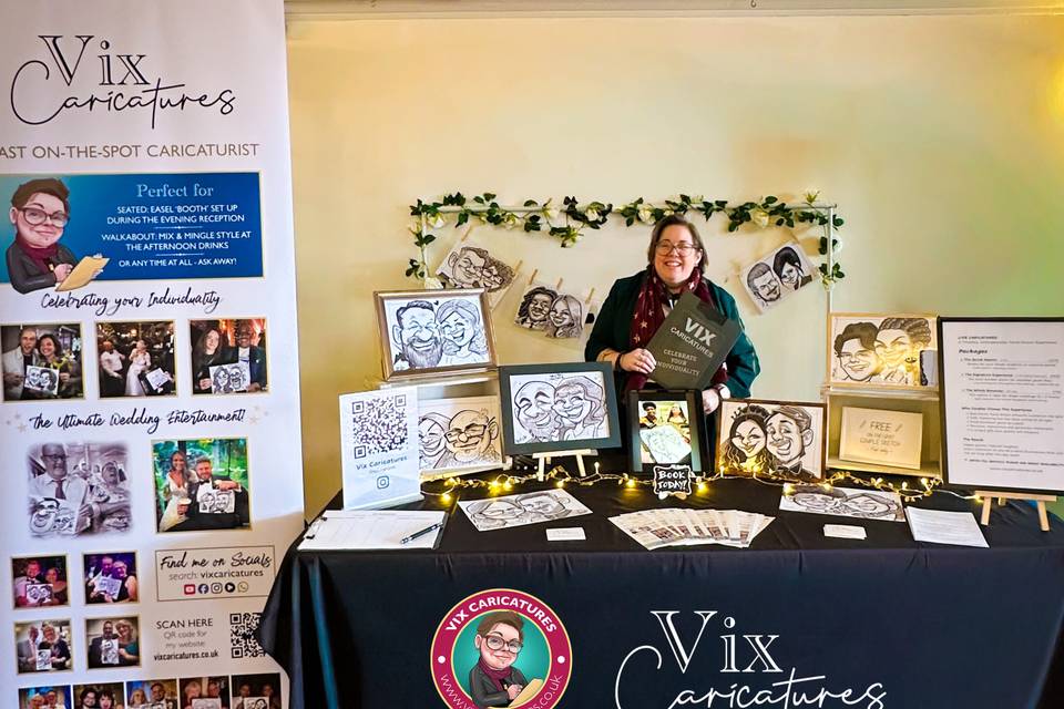 Vix at Wedding Fair