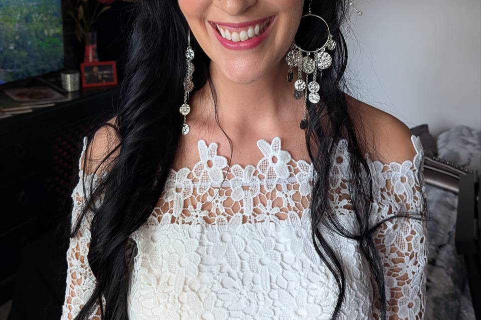 Glam Bridal Makeup