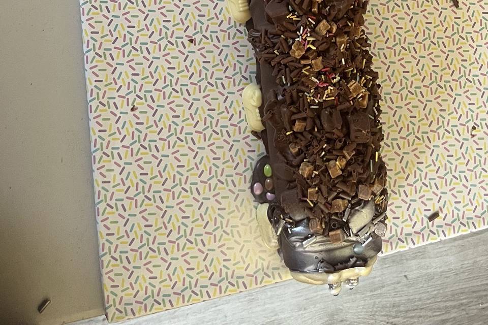 3.5ft Caterpillar cake