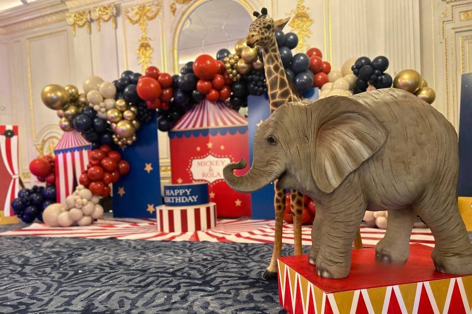 Circus themed Birthday