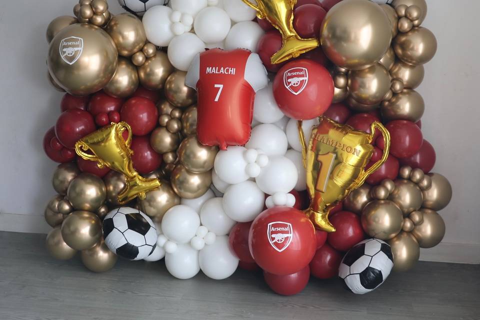 Arsenal balloon wall