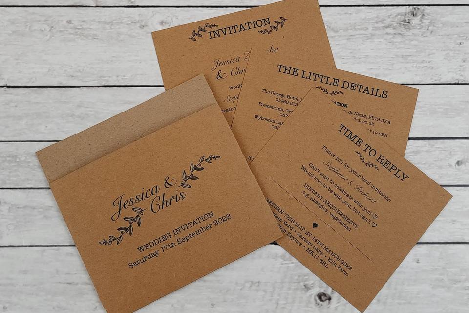 Your Perfect Invite by JMS Creative