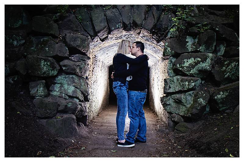 Couple in the park