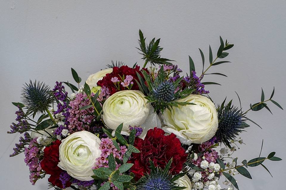 Scottish inspired bouquet