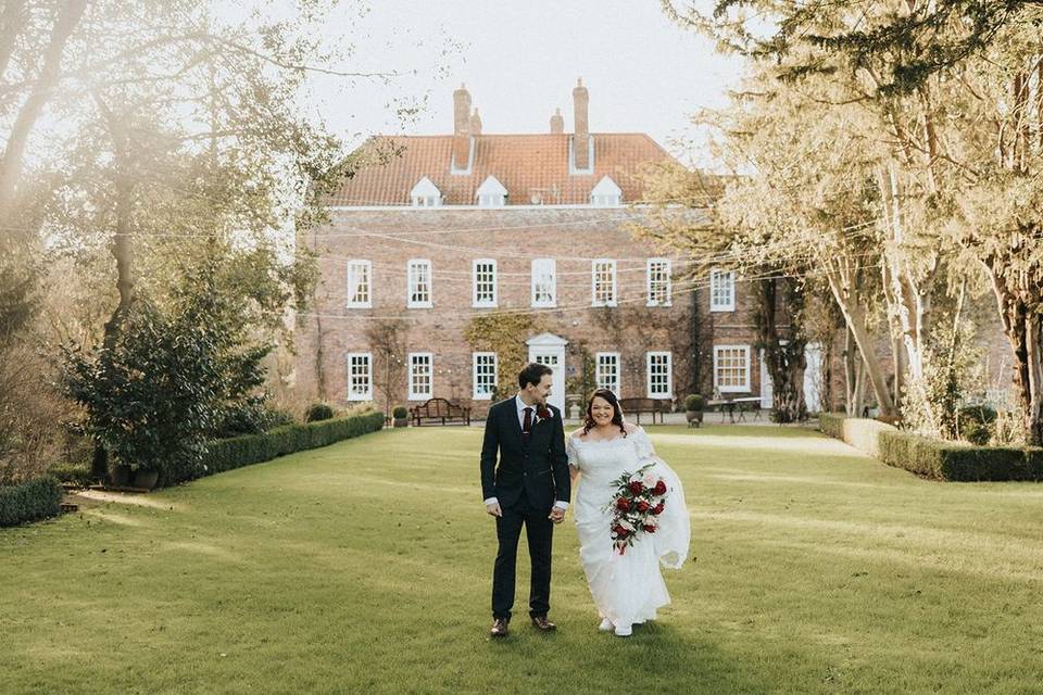 Bride and groom