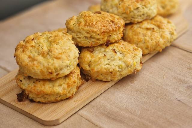Cheese & Leek Scones