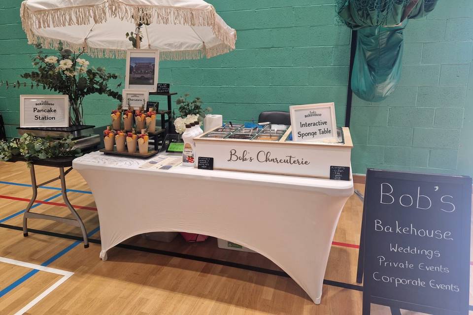 Indoor set up example