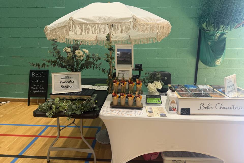 Indoor set up example