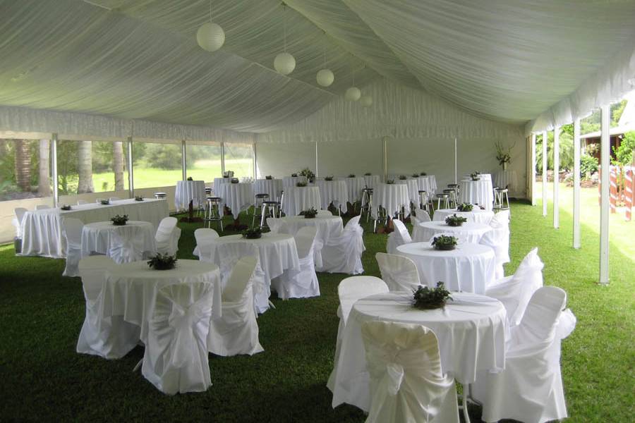 Host a unique marquee wedding