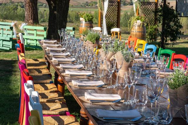 Wedding Table on the garden