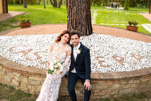 Newlyweds at Casa d'Era