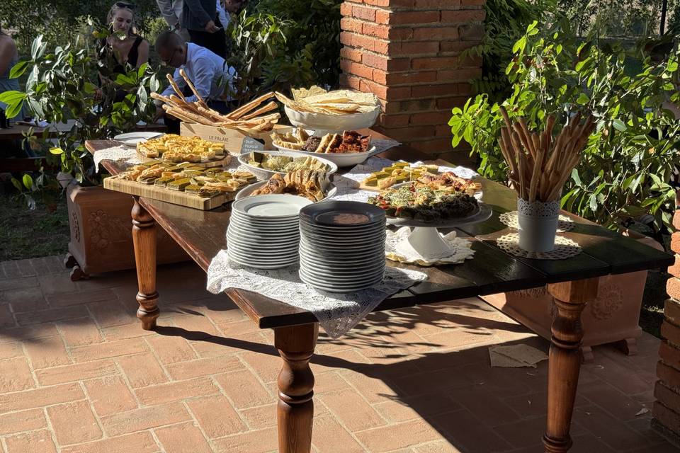 Our apertizer buffet