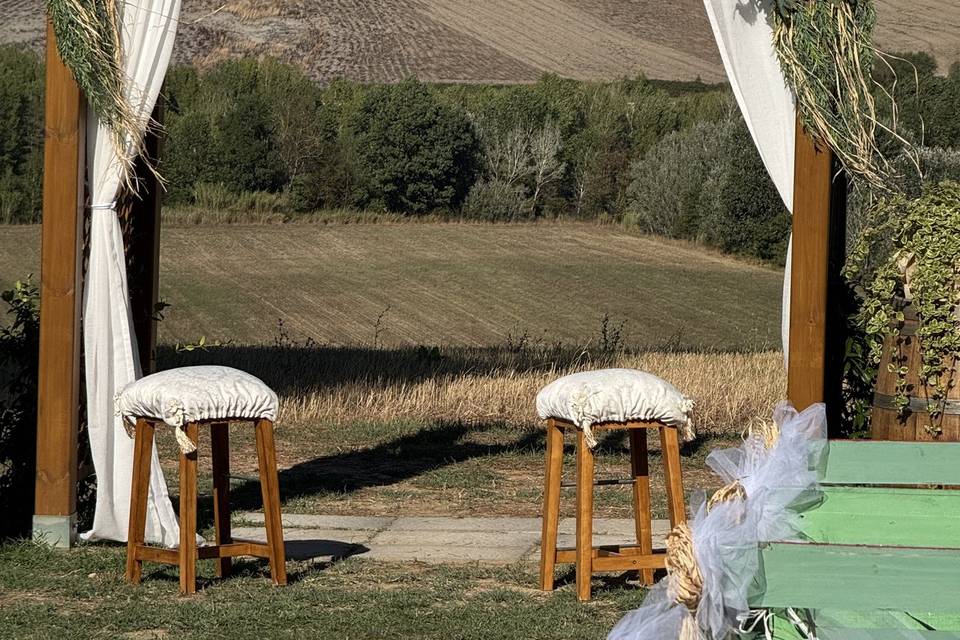 Our Wedding Arch