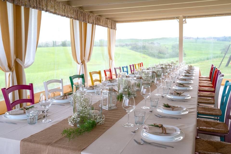 B plan Table setting