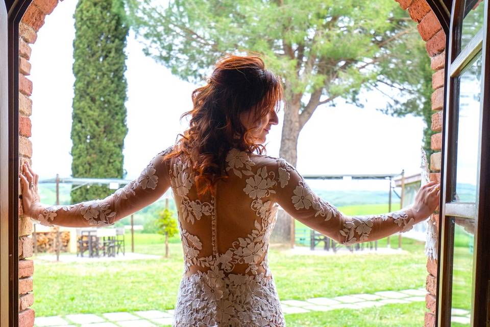 Bride at Rigoletto apartment