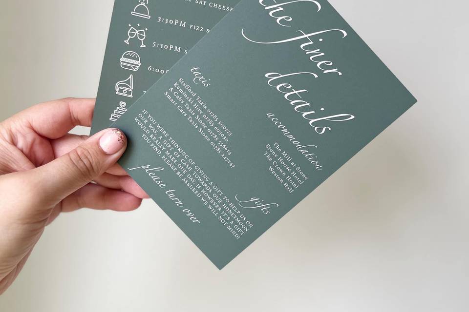 Details card