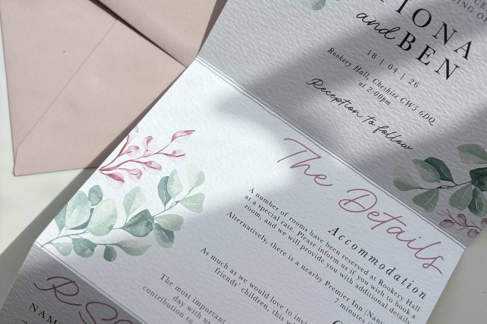 Z Fold invitation