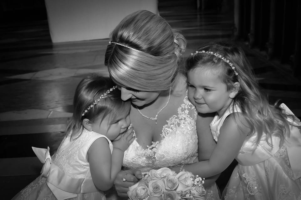 Bride & daughters