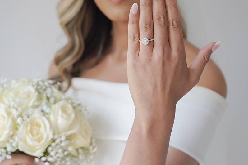 Bride's portrait