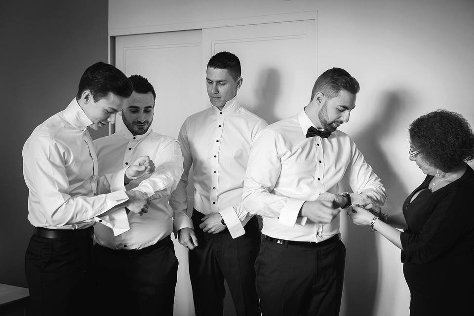 Groom and mates