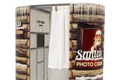 Santa's cabin skin