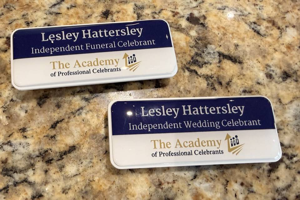 Academy badges