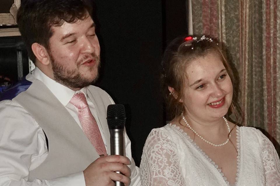 Bride and groom