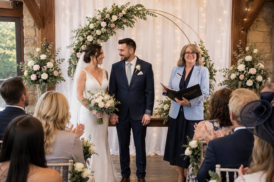 Lesley Hattersley Ceremony with Sincerity