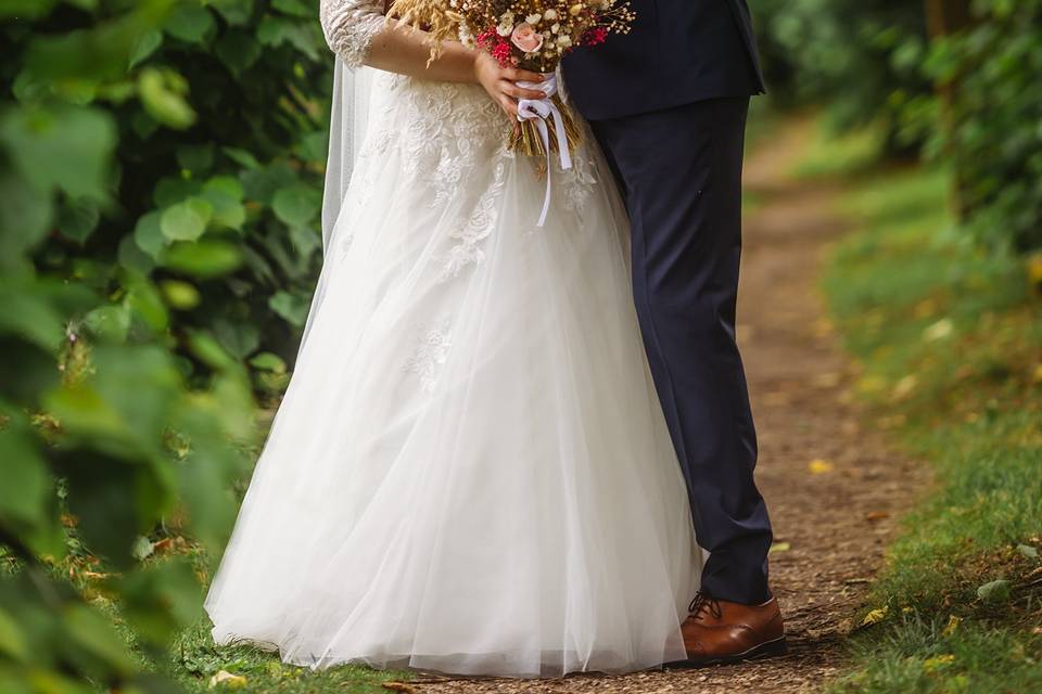 Bride and groom