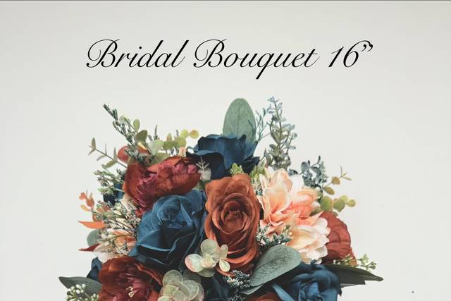 Teal and burnt orange