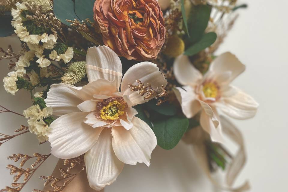 Boho bridal bouquet