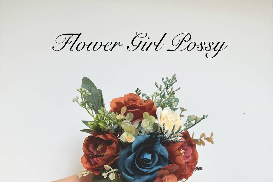 Teal and burnt orange