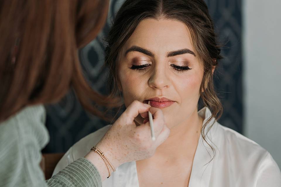Wedding makeup