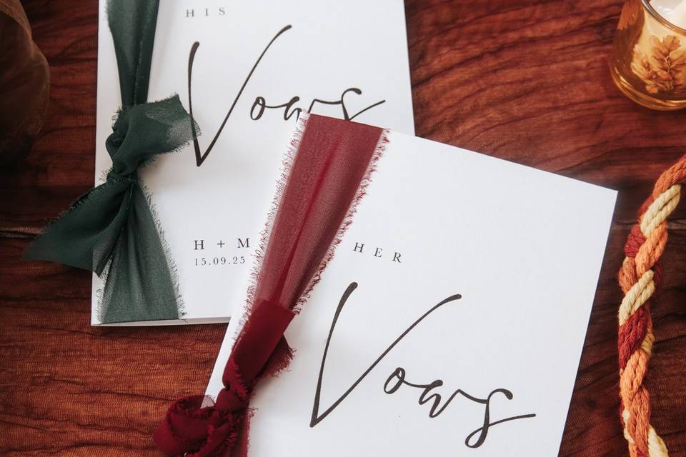 Bow booklets