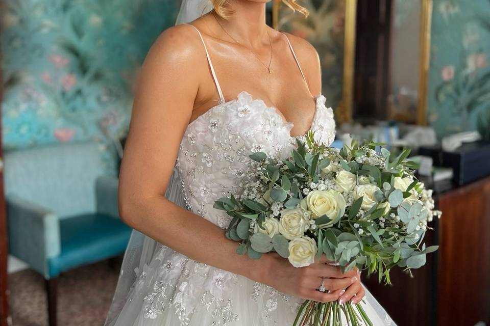 Bridal glam by Martha