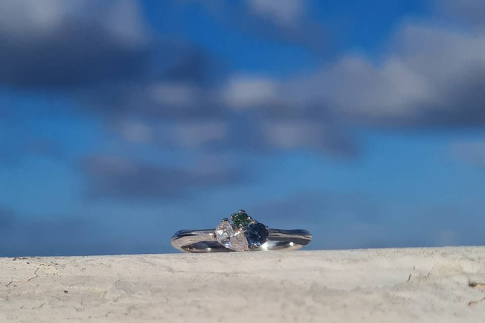 Organic ocean cluster ring