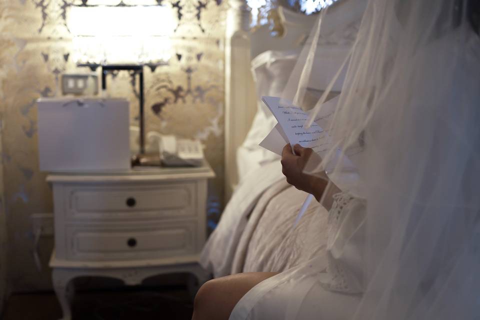 Letter reading from Groom.