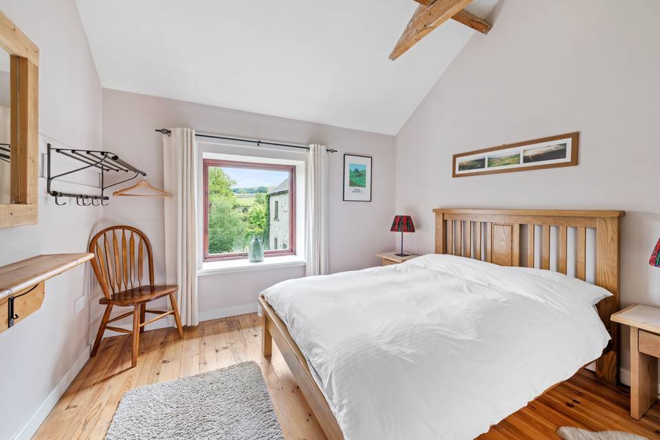 Double bedroom in the barn