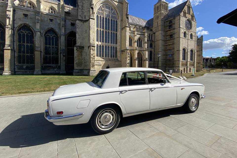 White Rolls Royce