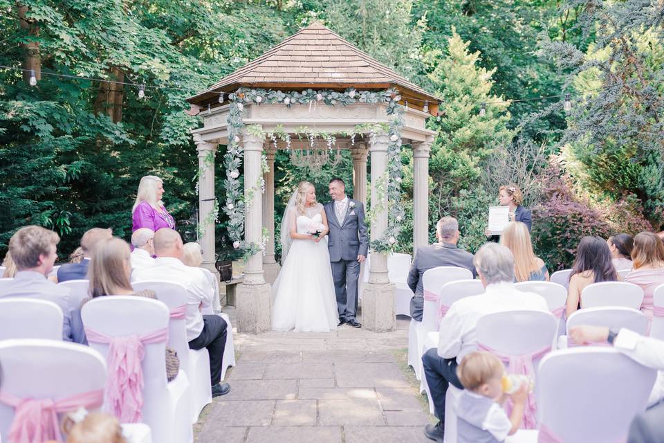 Secret Garden Wedding Ceremony
