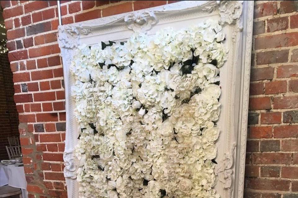 Floral Statement Wall